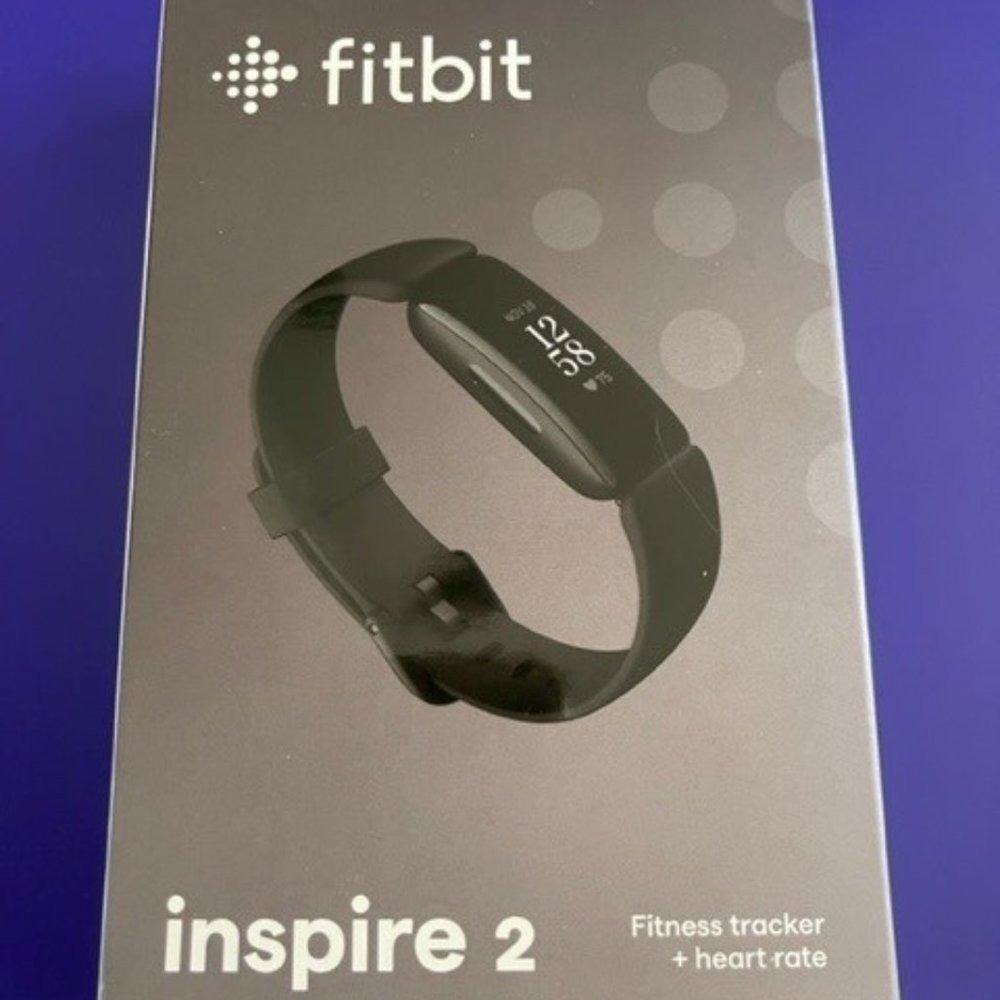 New in Box: Fitbit Inspire 2 - Fitness Tracker & Heart Rate Monitor